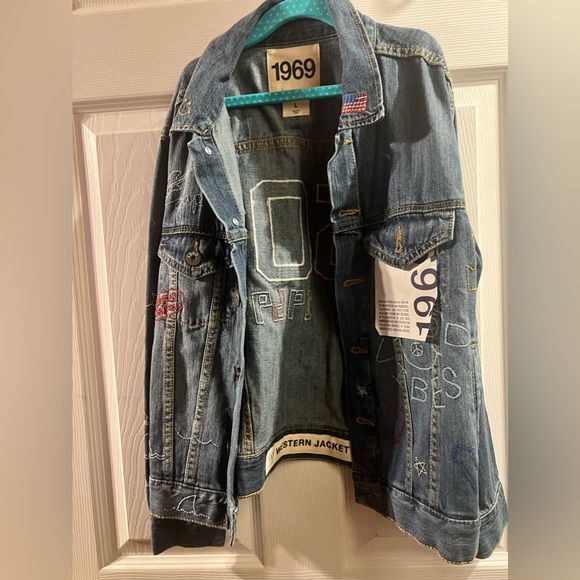 Gap Denim 50th Anniversary Jacket (Unisex) L - Picture 2 of 10